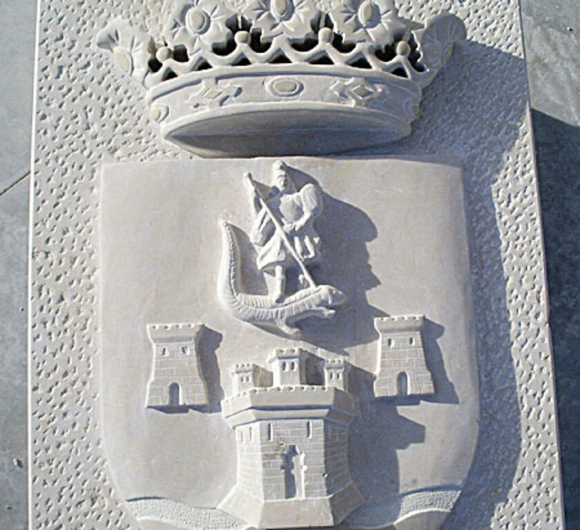 escudos heráldicos para escudo municipal en piedra
